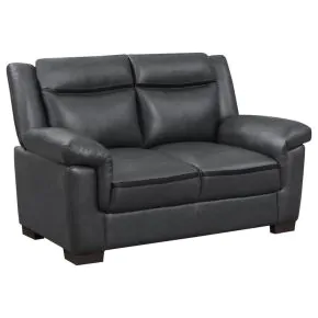 CoasterEveryday 506592 Arabella - Upholstered Padded Arm Loveseat - Gray