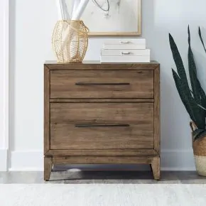 Liberty Furniture 936-HO147 Shaker Lakes - Lateral File Cabinet - Harvest Brown
