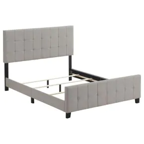 CoasterEssence 305952KE Fairfield - Upholstered Eastern King Panel Bed - Beige