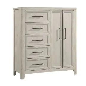 Intercon CR-BR-9705D-WSL-C Carlson - Gentleman's Chest - Washed Linen