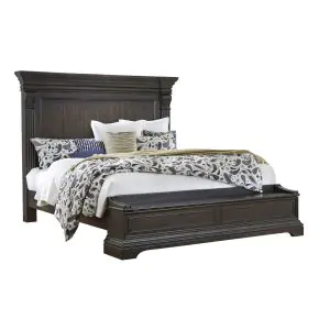 Pulaski Furniture P012-BR-K4 Pulaski Furniture P012-BR-K4 Caldwell - King Storage Bed - Deep Brown