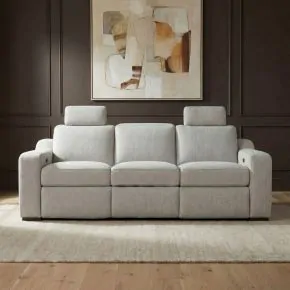 Liberty Furniture 6004DF-31P Archer - Sofa With Power Footrest & ZW - Hampstead Dove