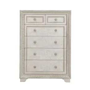Pulaski Furniture P269124S Camila - 6 Drawer Chest - Creamy White