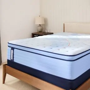 Tempur Sealy 53199431 Posturepedic Plus - Paterson II Euro Pillow Top Soft Mattress - Twin Long