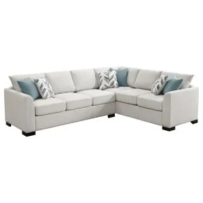 Coaster Fine Furniture 500818B1 Ashford - LAF Sleeper Sofa, Box 1 of 2 - Greige
