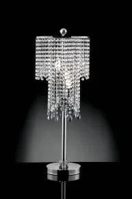 Furniture of America L9721T Alrai - Table Lamp - Clear