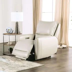 Furniture of America CM9921ST-CH-PM Phineas - Power Recliner - Beige