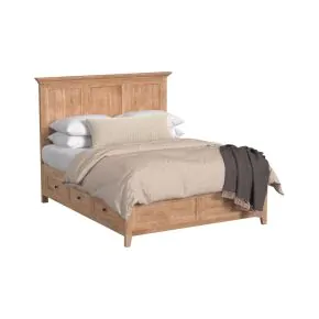 Intercon SM-BR-8865QS-WHE-C Intercon SM-BR-8865QS-WHE-C San Mateo - Queen Storage Bed - Wheat