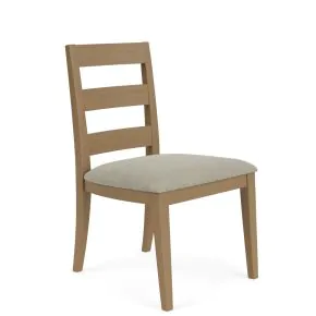 Riverside Furniture 91057 Davie - Side Chair With Upholstered Seat (Set of 2) - Light Brown