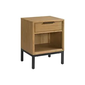 Intercon NP-BR-5401-NTO-C Newport - Nightstand - Natural Oak