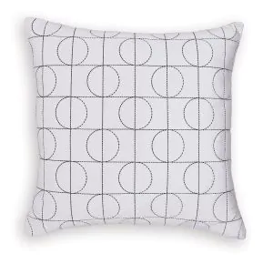 Ashley Furniture A1001107 Ashley Furniture A1001107 Kydner - Pillow (Set of 4) - White / Black