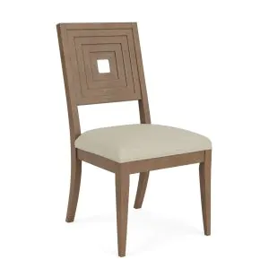 Riverside Furniture 73957 Riverside Furniture 73957 Cascade - Upholstered Wood Back Side Chair (Set of 2) - Casual Mink