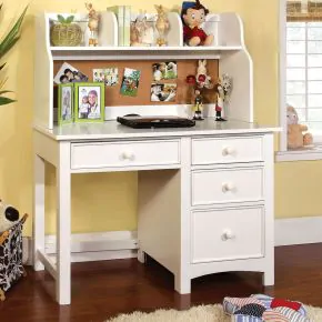 Furniture of America CM7905WH-DK Omnus - Desk - White