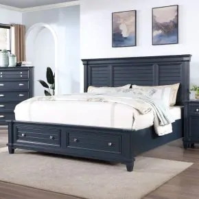 Furniture of America CM7470BL-EK-BED Manzanillo - King Bed