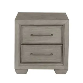 Samuel Lawrence Furniture S714-050 Andover - 2-Drawer Nightstand - Gray