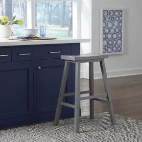 Liberty Furniture 38-B1830-G Liberty Furniture 38-B1830-G Creations - 30" Sawhorse Stool - Dark Gray
