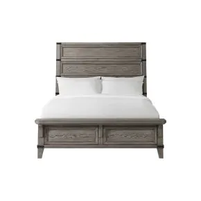 Intercon FG-BR-4965QB-STE-C Intercon FG-BR-4965QB-STE-C Forge - Queen Bed - Brushed Steel
