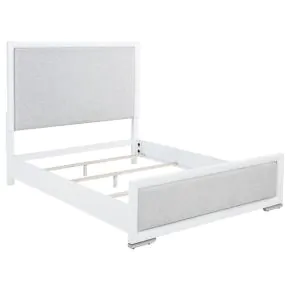 Coaster Fine Furniture 225071QB1 Gracemont - Queen Headboard, Box 1 of 3 - Gray And White