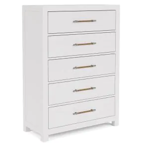 Riverside Furniture 30765 Riverside Furniture 30765 Rosalie - 5 Drawer Chest - White