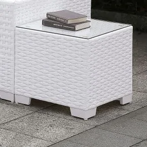 Furniture of America CM-OS2128WH-L Somani - End Table - White