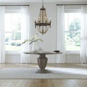 Liberty Furniture 944-CD-PED Westfield - Pedestal Table - Havana Brown