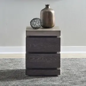Liberty Furniture 707-OT1021 Piedmont - Chairside Table - Charcoal / Ash