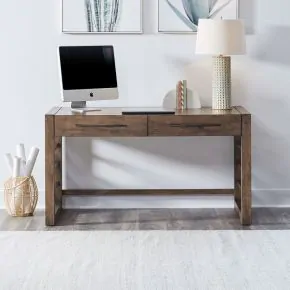 Liberty Furniture 936-HO107 Shaker Lakes - Writing Desk - Harvest Brown