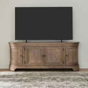 Liberty Furniture 928-TV82 Haven Hills - 82'' TV Console - Camel Beige