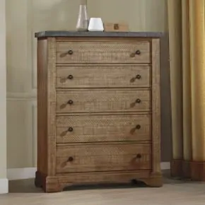 New Classic B403B-070 Augusta - Lift Top Chest - Rustic Brown