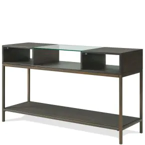 Riverside Furniture 92815 Riverside Furniture 92815 Hyde - Rectangular Console Table - Dark Brown