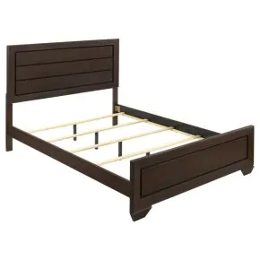 CoasterEveryday 204391Q Kauffman - Wood Queen Panel Bed - Dark Cocoa