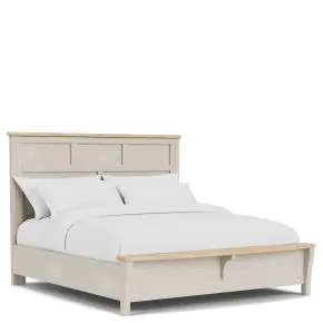 Riverside Furniture 79480-79481-79472 Riverside Furniture 79480-79481-79472 Glenndale - King Panel Bed - Aged White