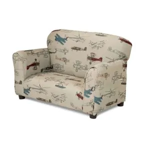 Furniture of America AM1109 Orville - Kids Sofa - Beige