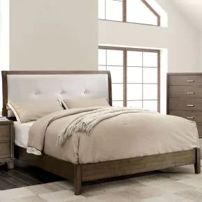 Furniture of America CM7068GY-F-BED Enrico - Full Bed - Gray