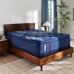 Sealy 53200531/53200531 Sealy 53200531/53200531 Posturepedic Elite - Brenham II Euro Pillow Top Medium Mattress - Split King