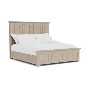 Riverside Furniture 79280-79281-79272 Riverside Furniture 79280-79281-79272 Bennett - King Panel Bed - Frosted Gray