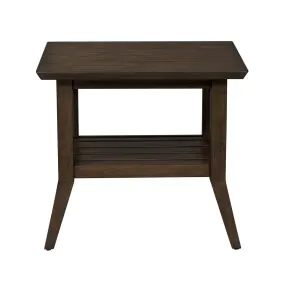 Liberty Furniture 796-OT1020 Ventura Blvd - Rectangular End Table - Bronze Spice