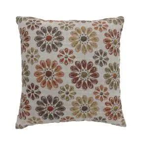 Furniture of America PL6024OR-L-2PK Kyra - Pillow 22" (Set of 2) - Orange / Multi