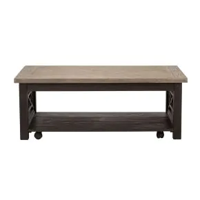 Liberty Furniture 422-OT1010 Heatherbrook - Cocktail Table - Charcoal & Ash