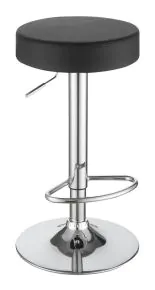 CoasterEveryday 102558 Ramses - Adjustable Bar Stool - Chrome And Black