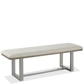 Riverside Furniture 39359 Intrigue - Upholstered Dining Bench - Hazelwood