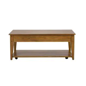 Liberty Furniture 110-OT1015 Lake House - Lift Top Cocktail Table - Light Brown