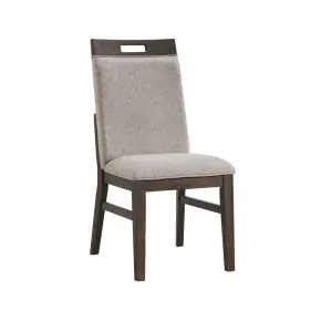 Intercon HR-CH-1180C-RCV-RTA Hearst - Upholstered Chair - Reclaimed Chevron