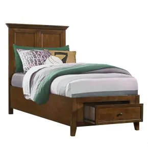 Intercon SM-BR-4325TS-TUS-C Intercon SM-BR-4325TS-TUS-C San Mateo Youth - Twin Storage Bed - Tuscan