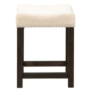 Liberty Furniture 422-OT9001 Heatherbrook - Upholstered Console Stool - Charcoal & Ash