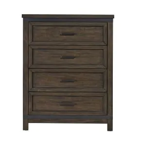 Liberty Furniture 759-BR40 Thornwood Hills - 4 Drawer Chest - Rock Beaten Brown