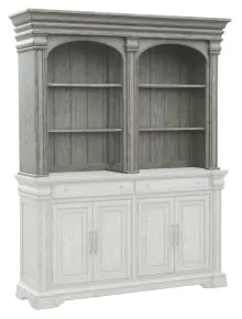 Pulaski Furniture P091303 Madison Ridge - Server Hutch - Buff Gray