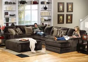 Jackson Furniture Industries 437712-2334/09 Everest - Cocktail Ottoman - Chocolate