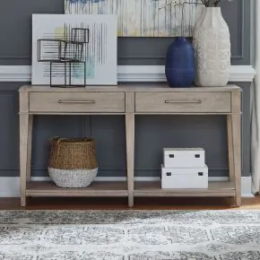 Liberty Furniture 694-OT1030 Liberty Furniture 694-OT1030 New Haven - Sofa Table - Sanctuary White