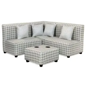 Furniture of America AM1102 Bethanie - Kids Sectional - Green